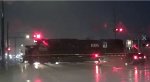 Pouring rain on CN L55092